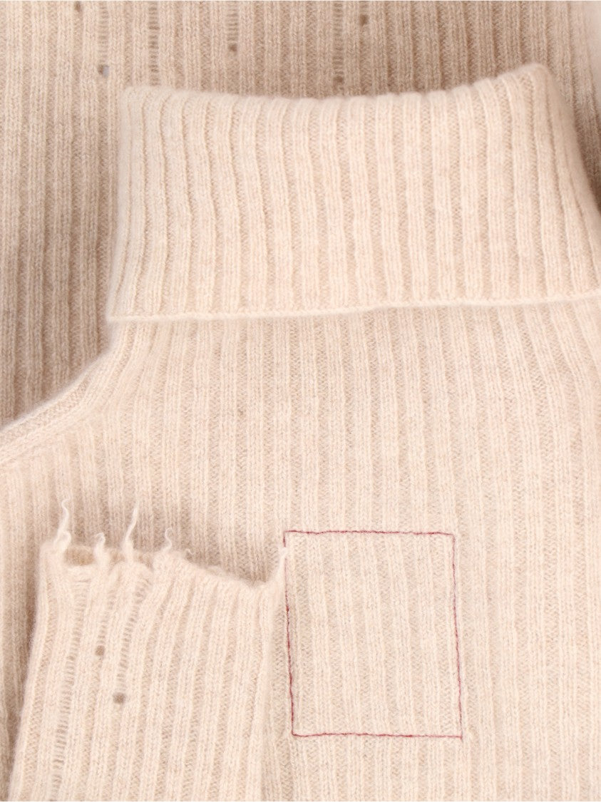 Uma Wang Turtleneck Sweater – Beige
