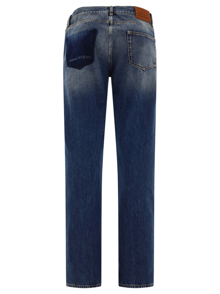 Alexander Mcqueen Regular Fit Denim Jeans