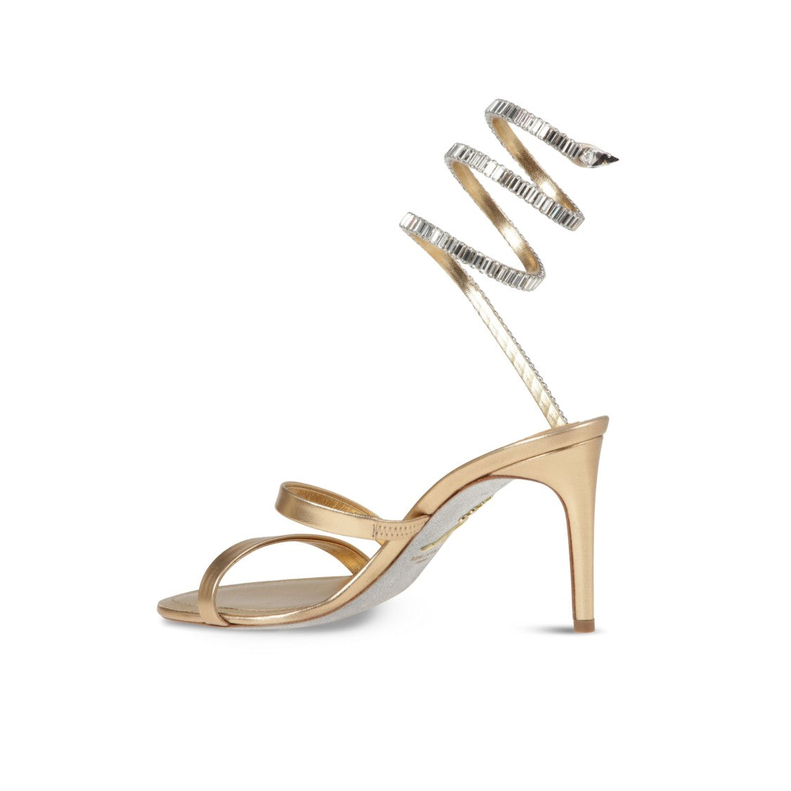René Caovilla Delicate Strapped Sandals With Sophisticated Silhouette