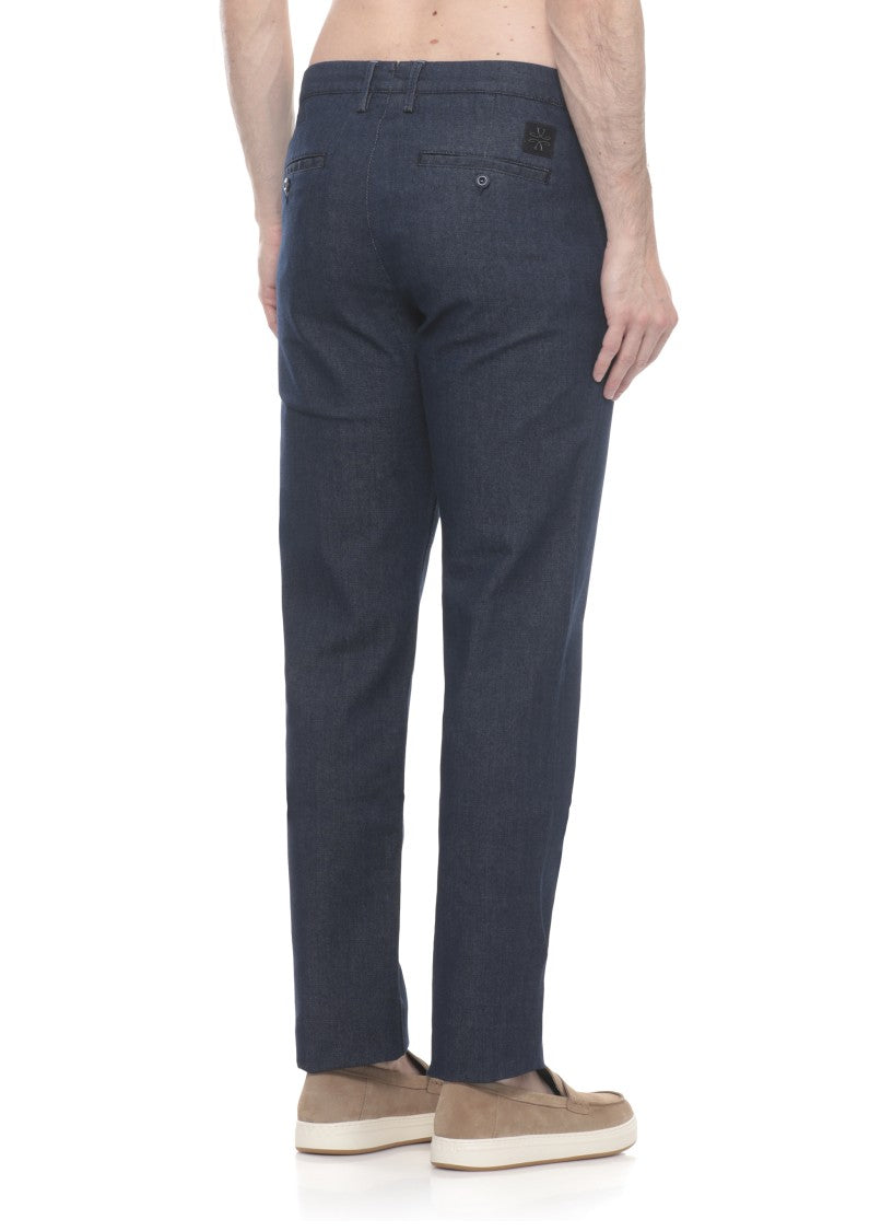 Jacob Cohen Blue Bobby Cotton Jeans