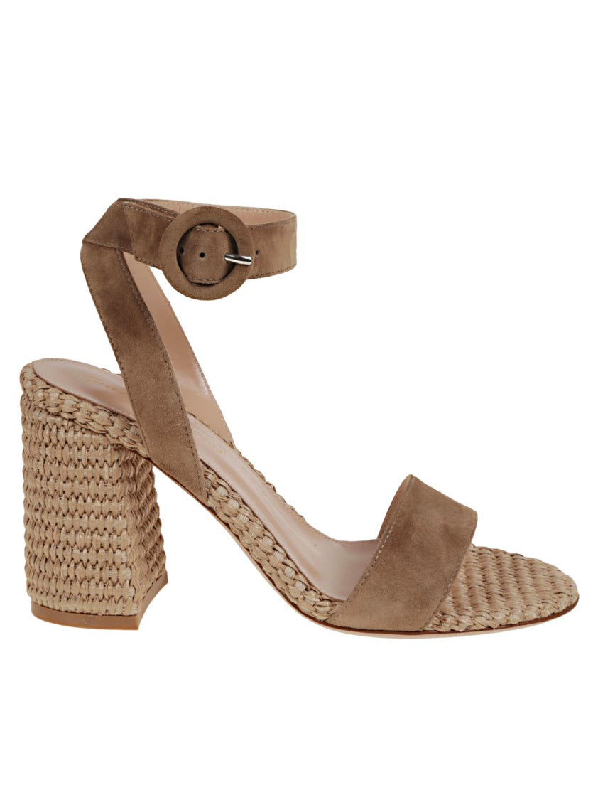 Gianvito Rossi Suede Sandal