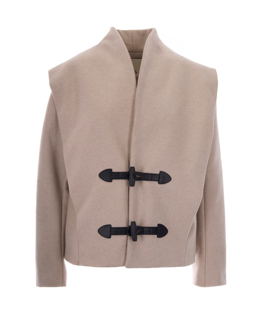 Isabel Marant Sand Toria Wool-Blend Jacket