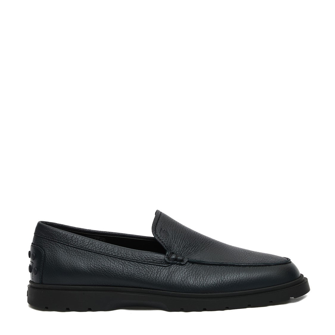 Tod's Moccasin Blue Leather Hybrid Bottom