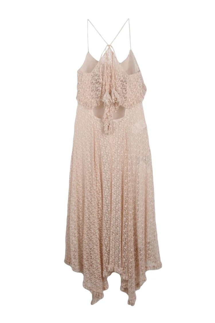 Philosophy Di Lorenzo Serafini Asymmetric Long Dress - Pink