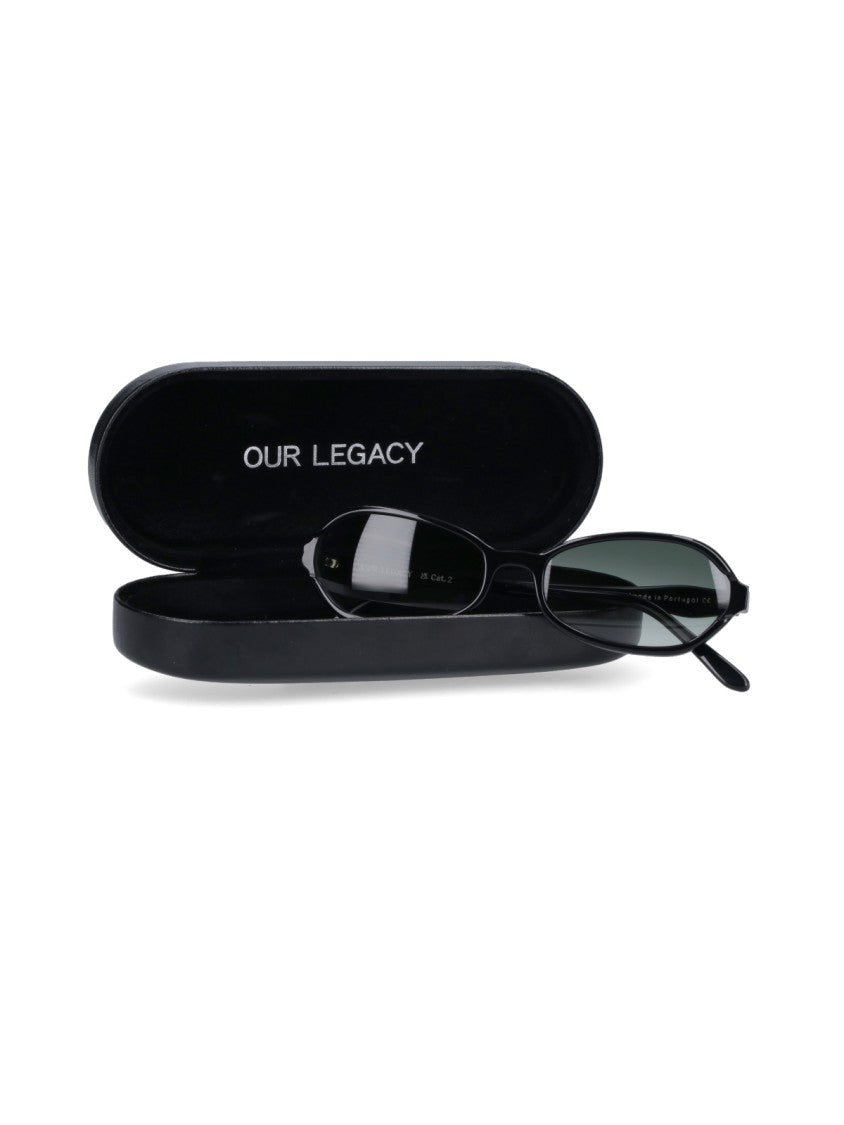 Our Legacy "Drain" Sunglasses – Black