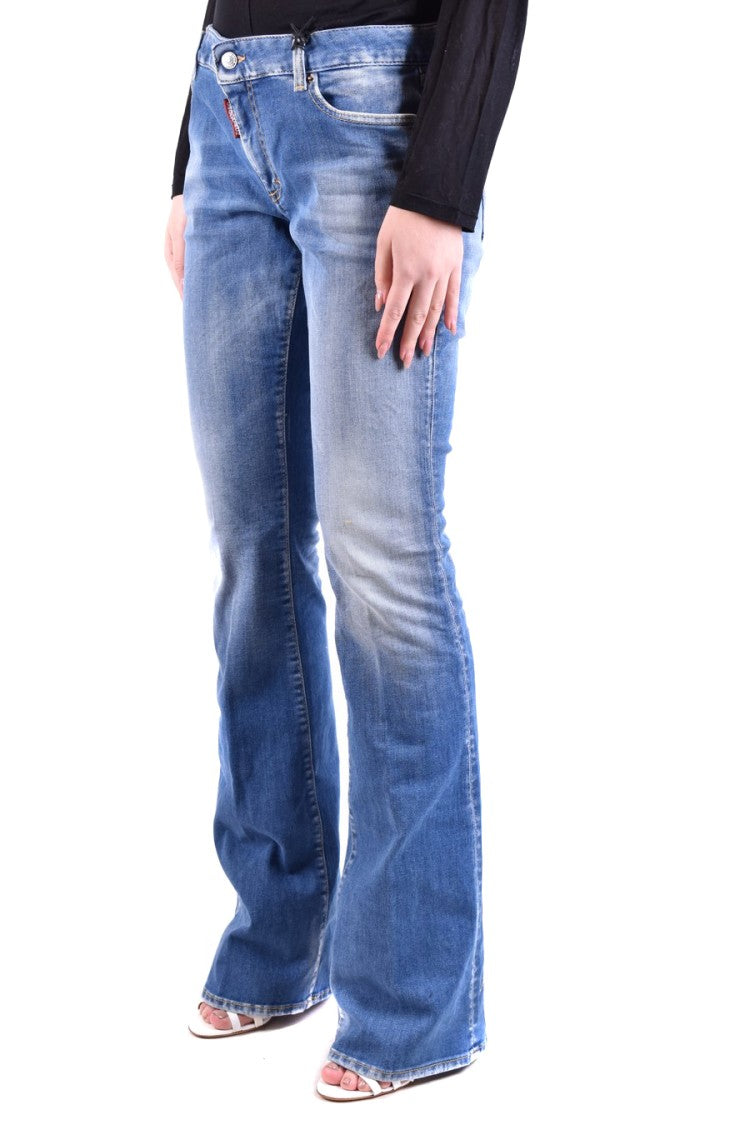 Dsquared2 Slim Fit Flared Denim Jeans