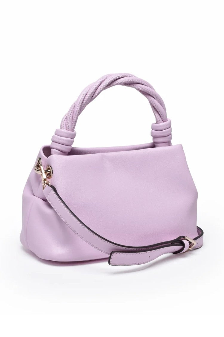 Guess Woven Crossbody Bag - Pink