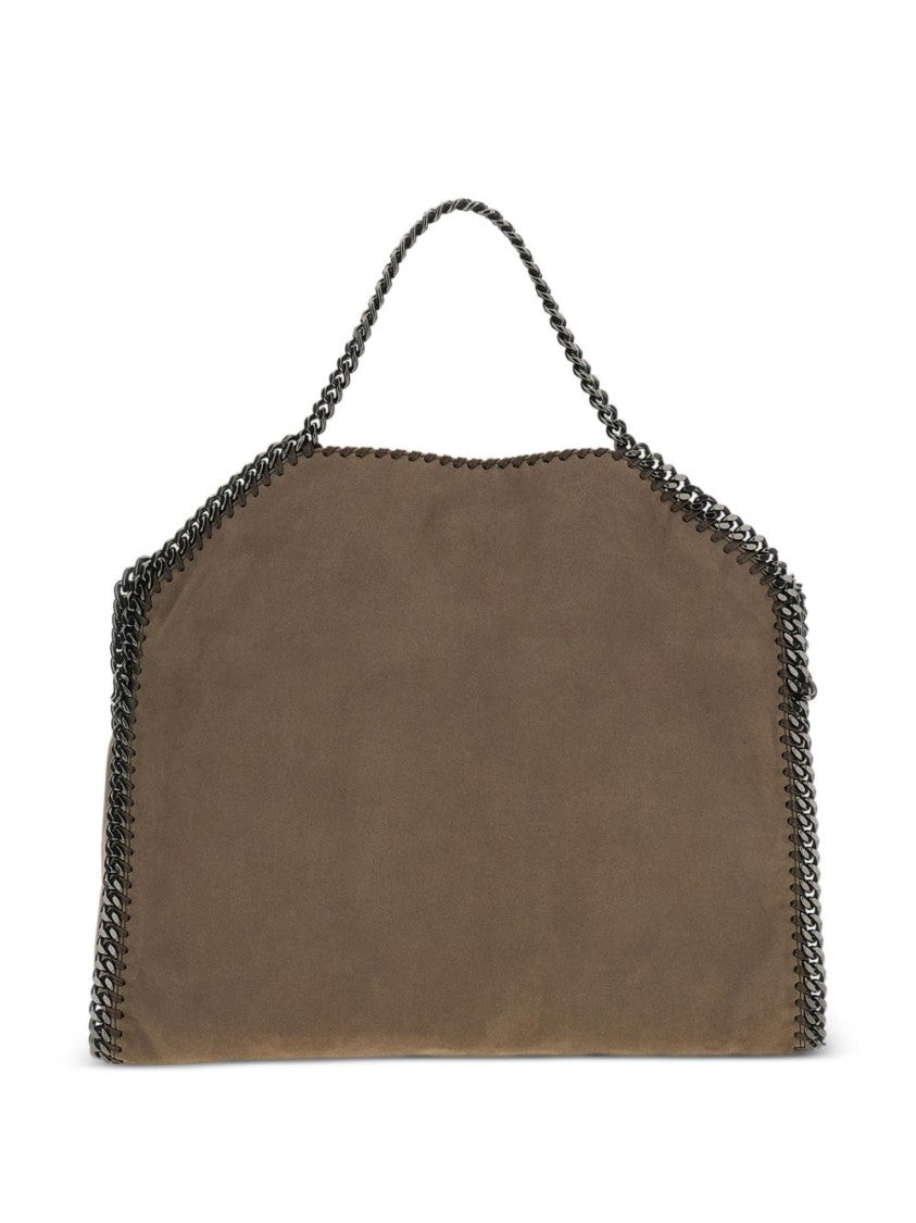 Stella Mccartney Soft-Structured Chain Trim Tote Bag