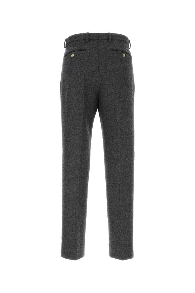Gucci Dark Grey Wool Blend Pant