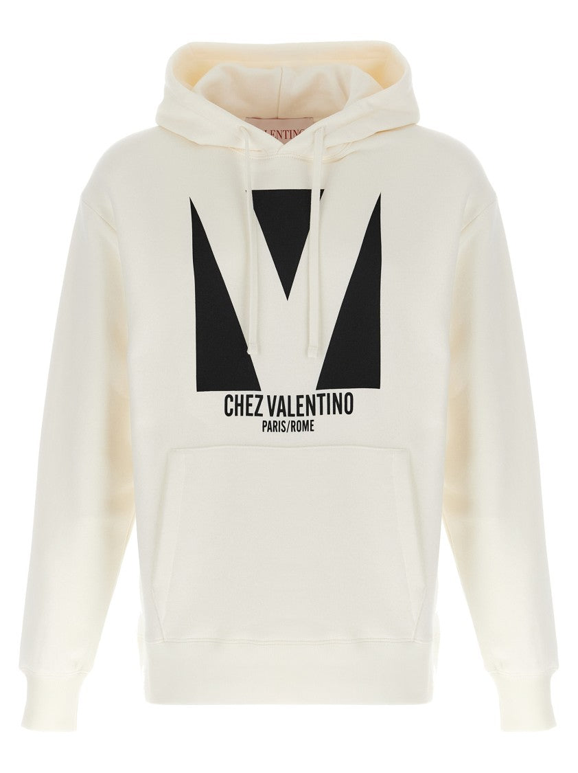 Valentino Garavani Brushed Cotton Oversized Hoodie