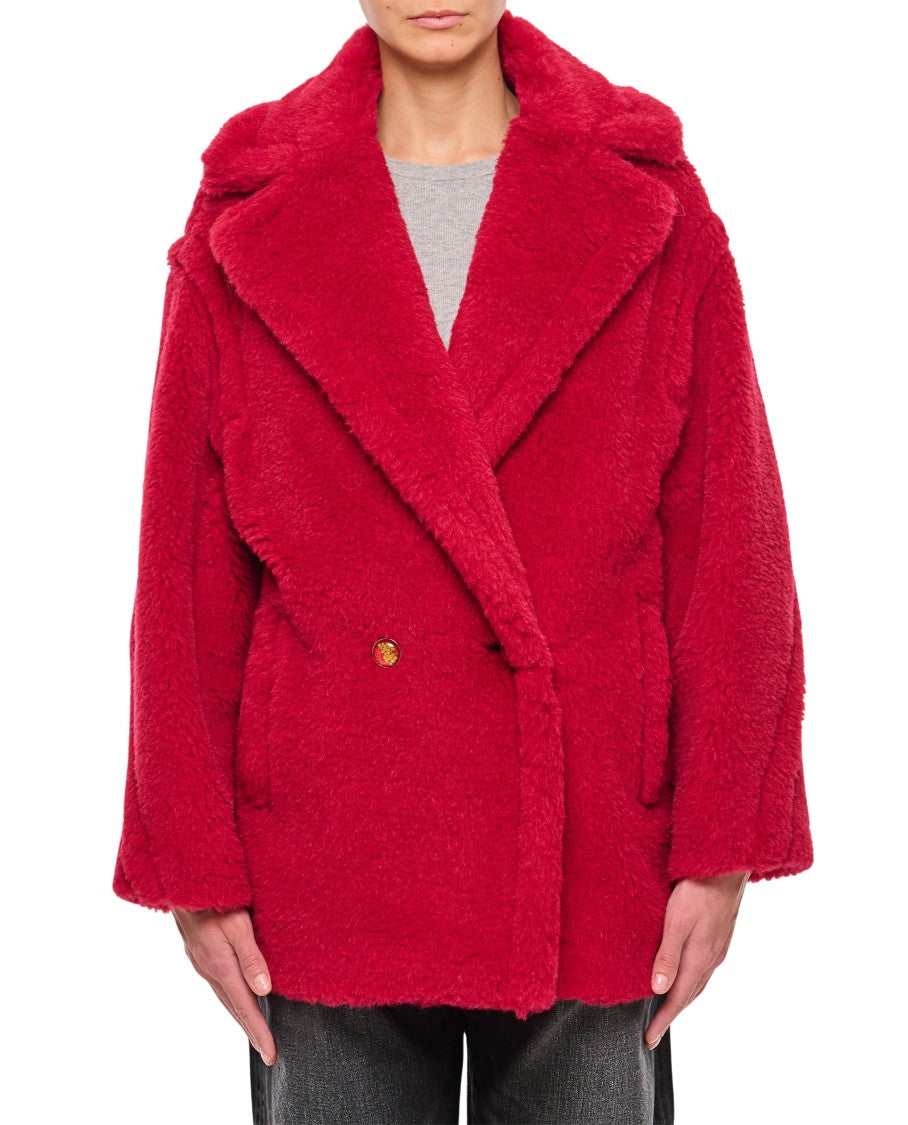 Max Mara Redcuba Midi Teddy Coat