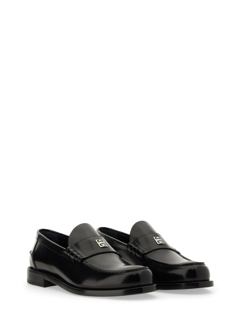 Givenchy Polished Bull Leather Loafers