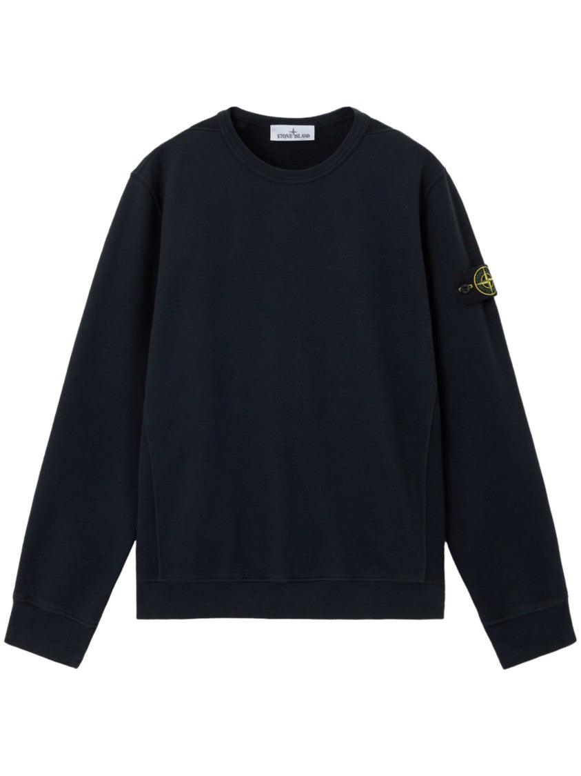 Stone Island Dark Blue Crewneck Sweater