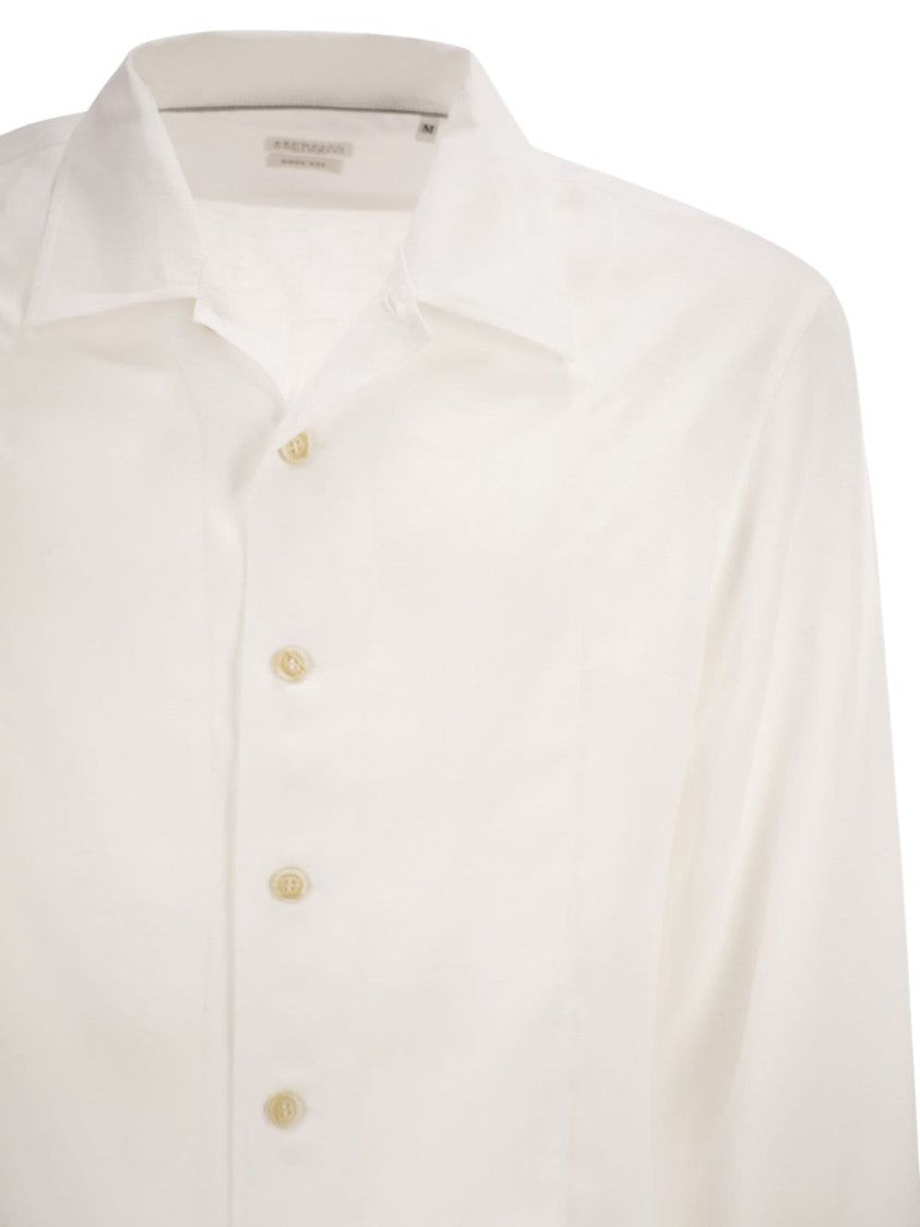 Brunello Cucinelli Long Sleeve Button-Down Shirt