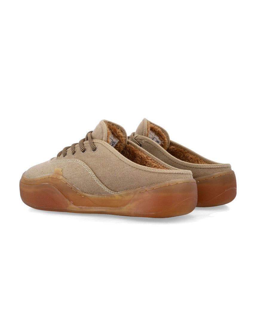 Erl Canvas Mule Sneakers