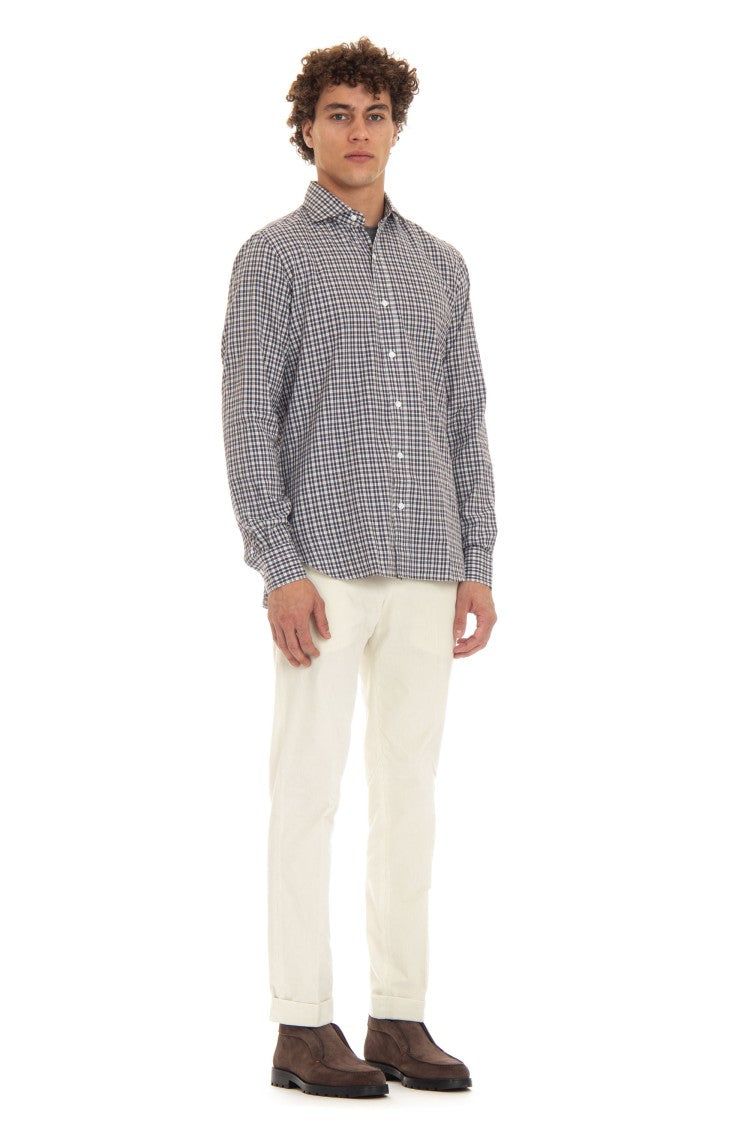Barba Micro Check Dandylife Shirt