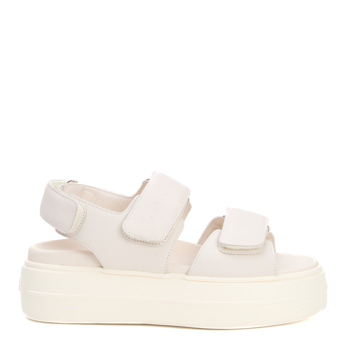 Hogan Yogurt Leather Strap Sandal