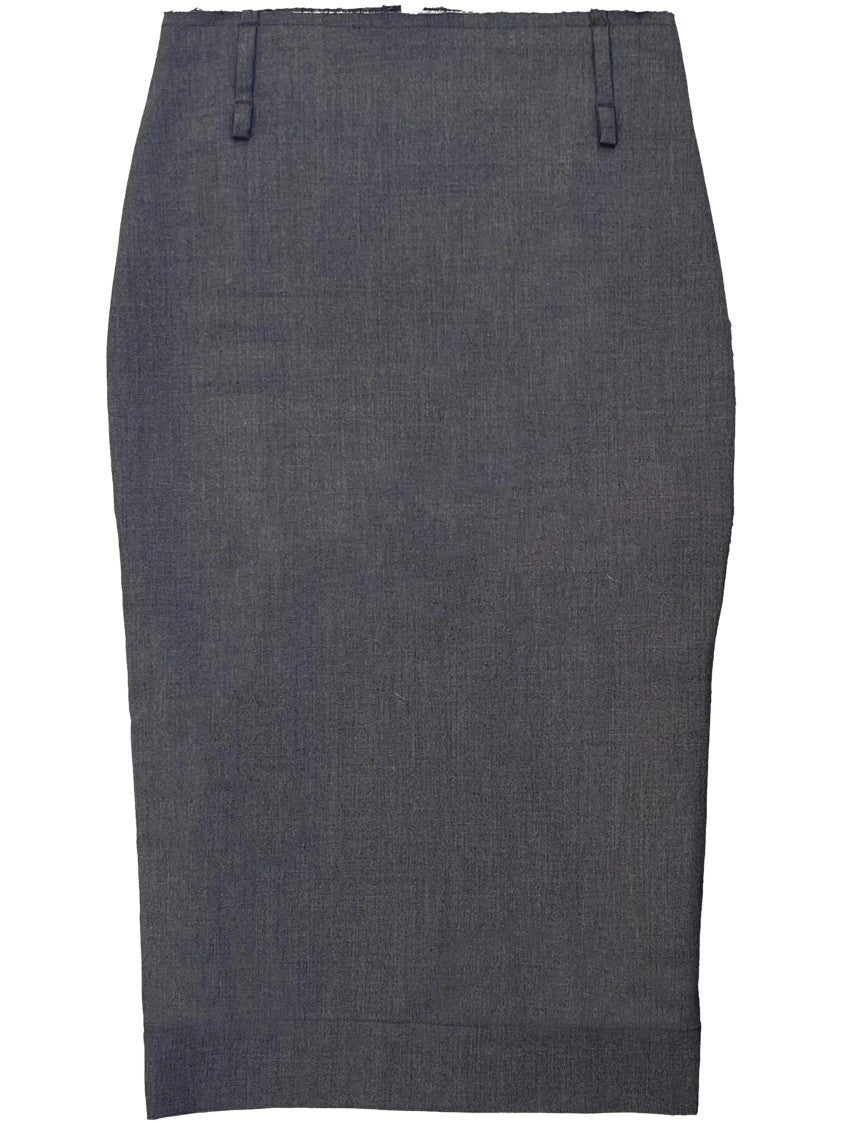 Federico Cina Reversible Midi Skirt With Versatile Design
