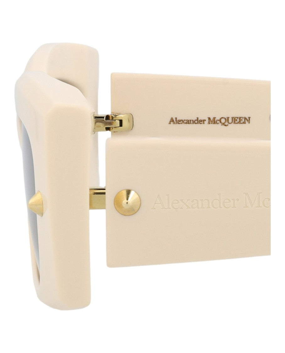 Alexander Mcqueen Square-Frame Recycled Acetate Sunglasses