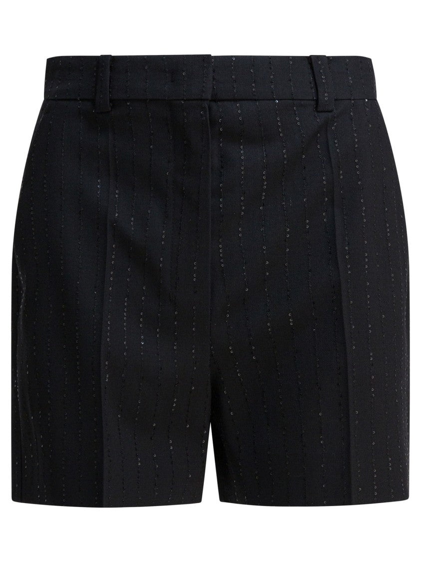 Max Mara Wool-Blend Bermuda Shorts