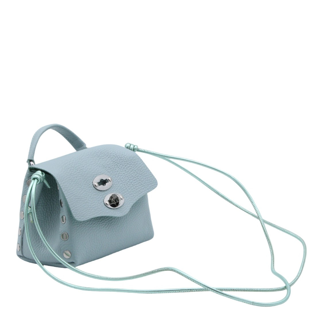 Zanellato Small Structured Handbag With Pebbled Texture