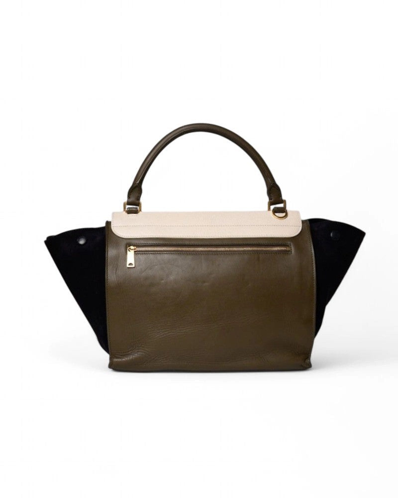 Celine Trapeze Medium Tricolor