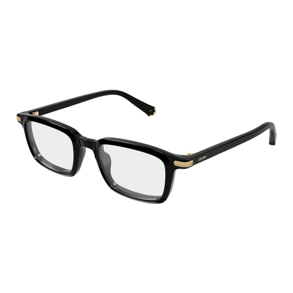 Cartier Rectangular Eyeglasses With Recycled Acetate Frame