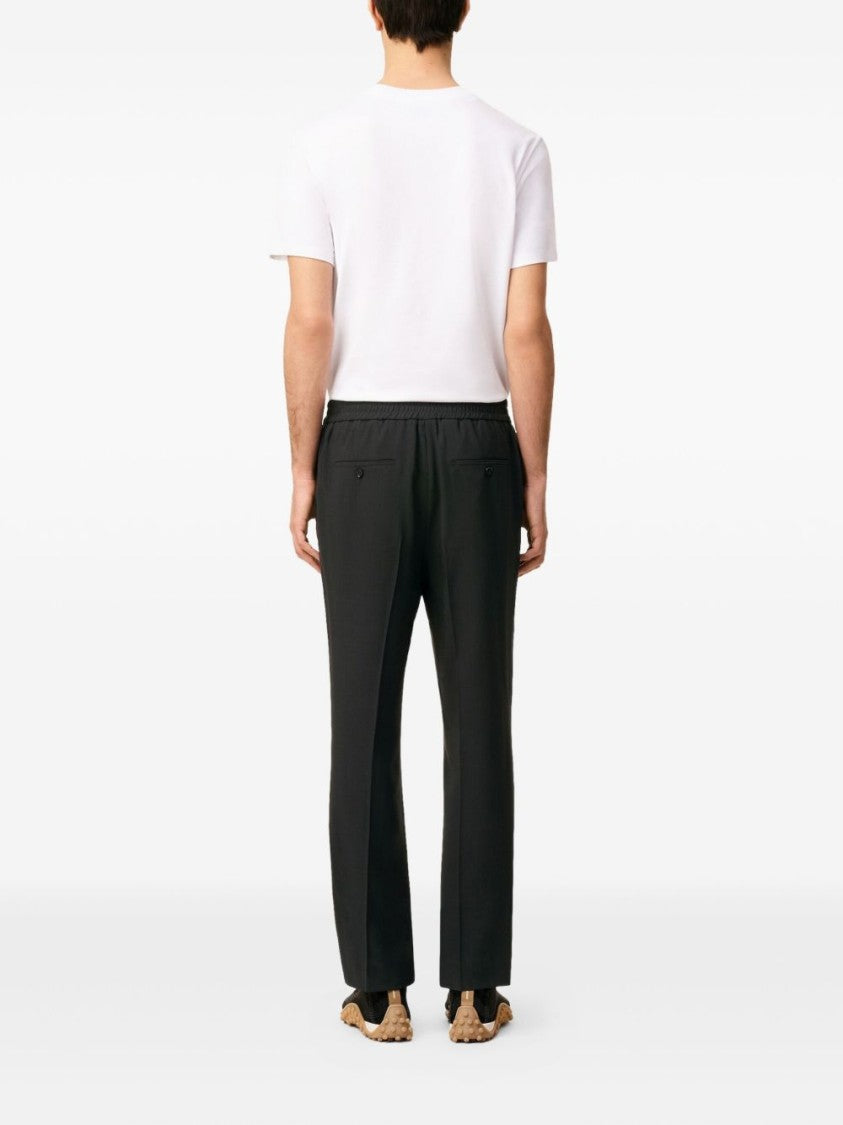 Ami Black Elasticated Trousers