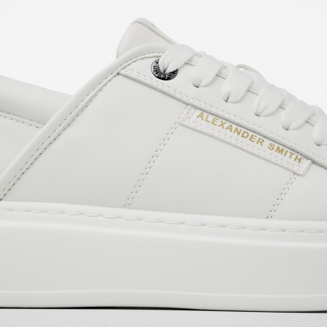 Alexander Smith Ecowembley Sneakers In White Vegan Leather