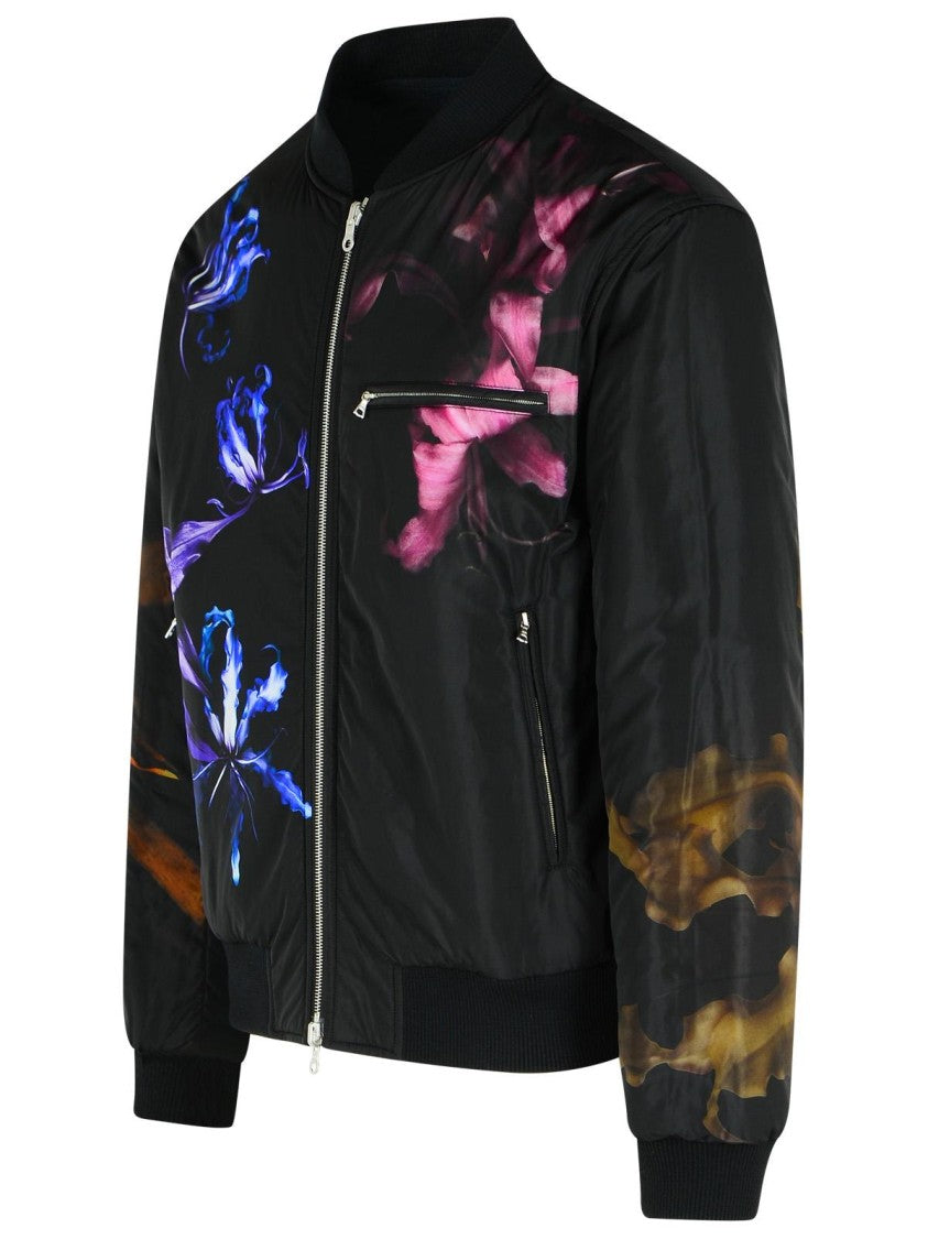 Dries Van Noten 'Volker' Reversible Black Cotton Blend Jacket