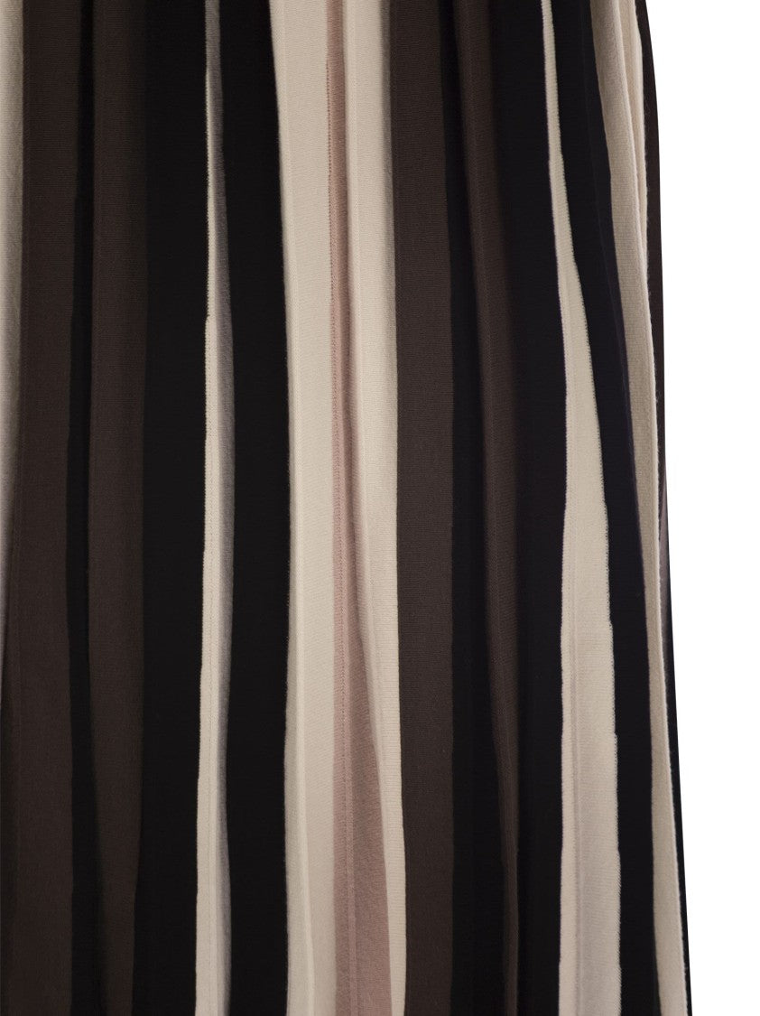Max Mara Pleiadi - Pleated Viscose Skirt