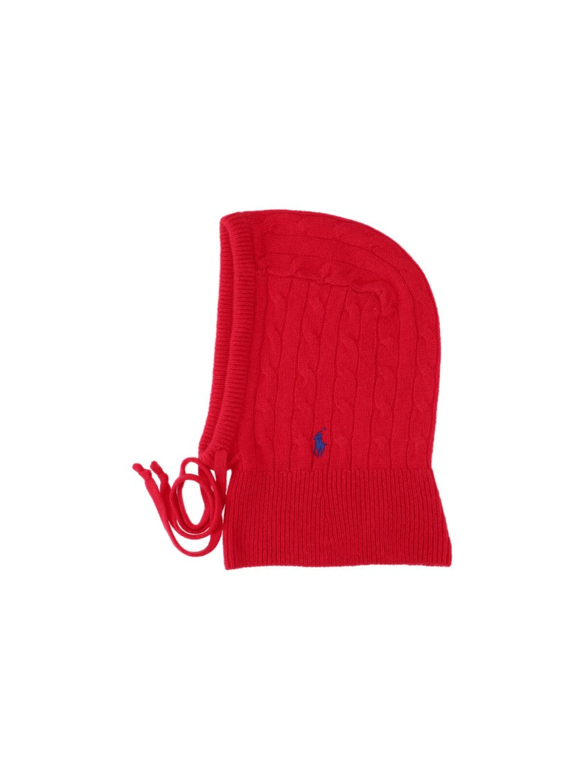 Polo Ralph Lauren Logo Balaclava – Red