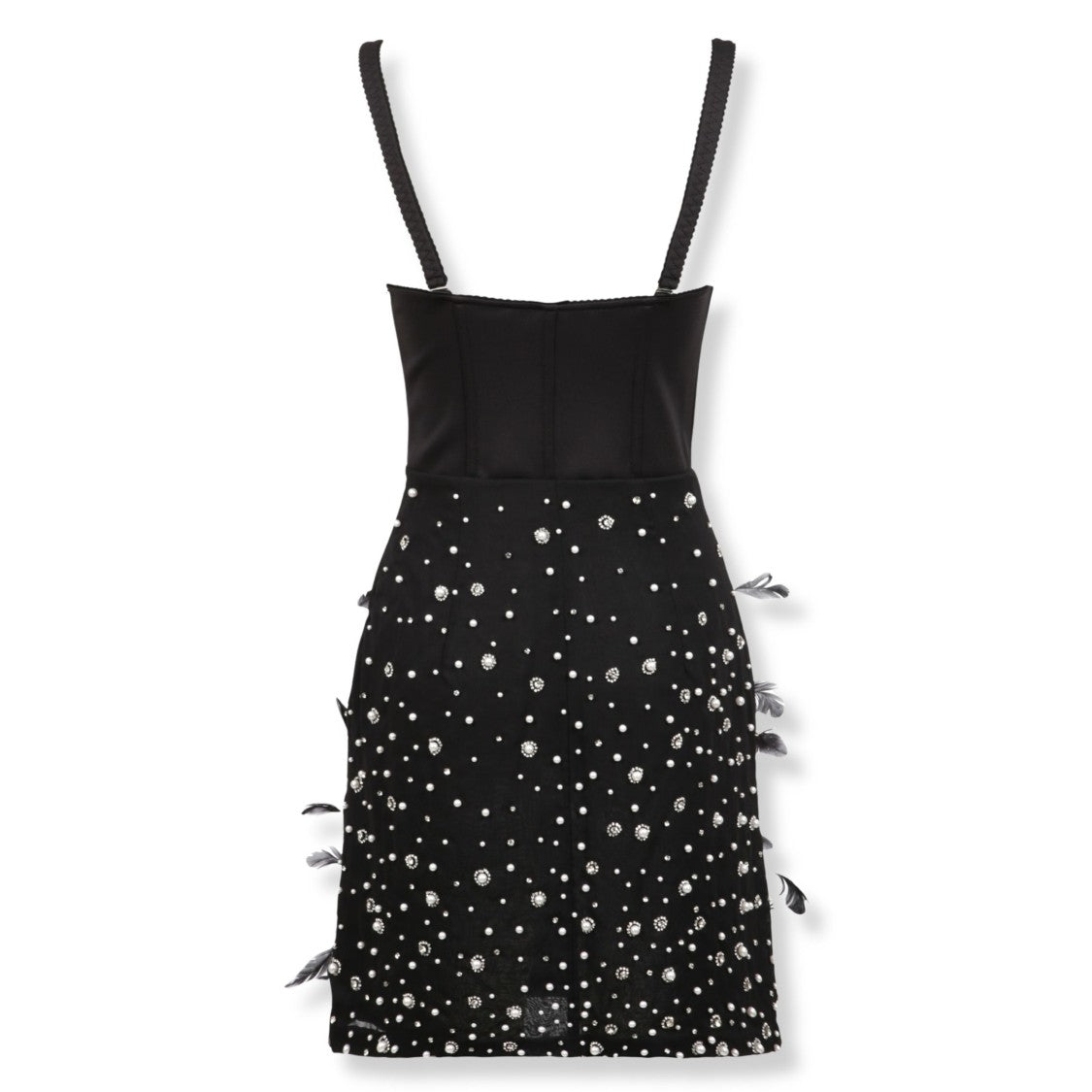 Des Phemmes Fitted Bustier Minidress With Structured Silhouette