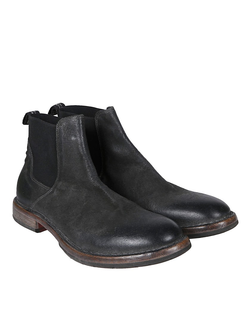 Moma Minsk Calf Leather Chelsea Boots