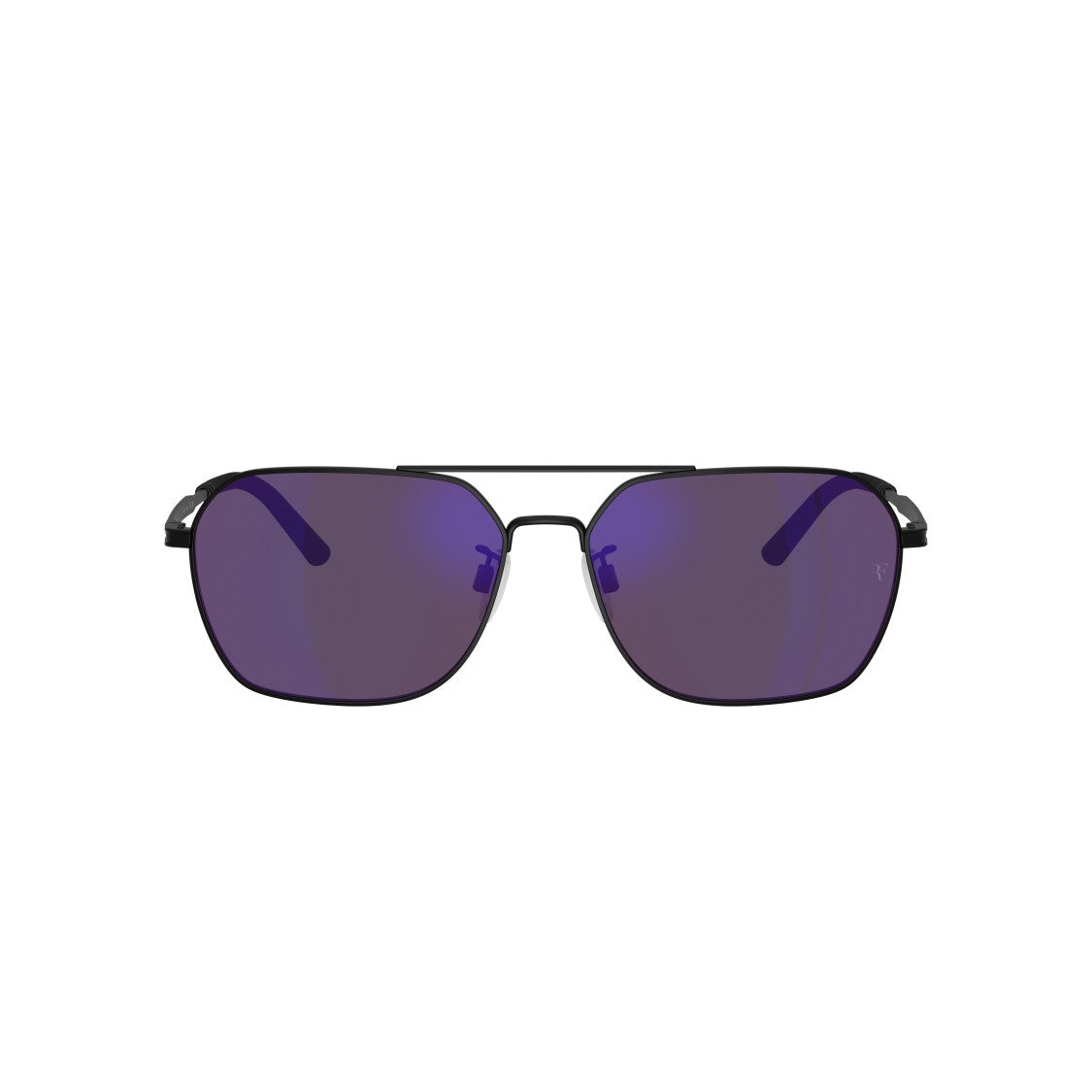 Oliver Peoples 0Ov1377s Rectangular Steel Frame Sunglasses With Double Bridge Design