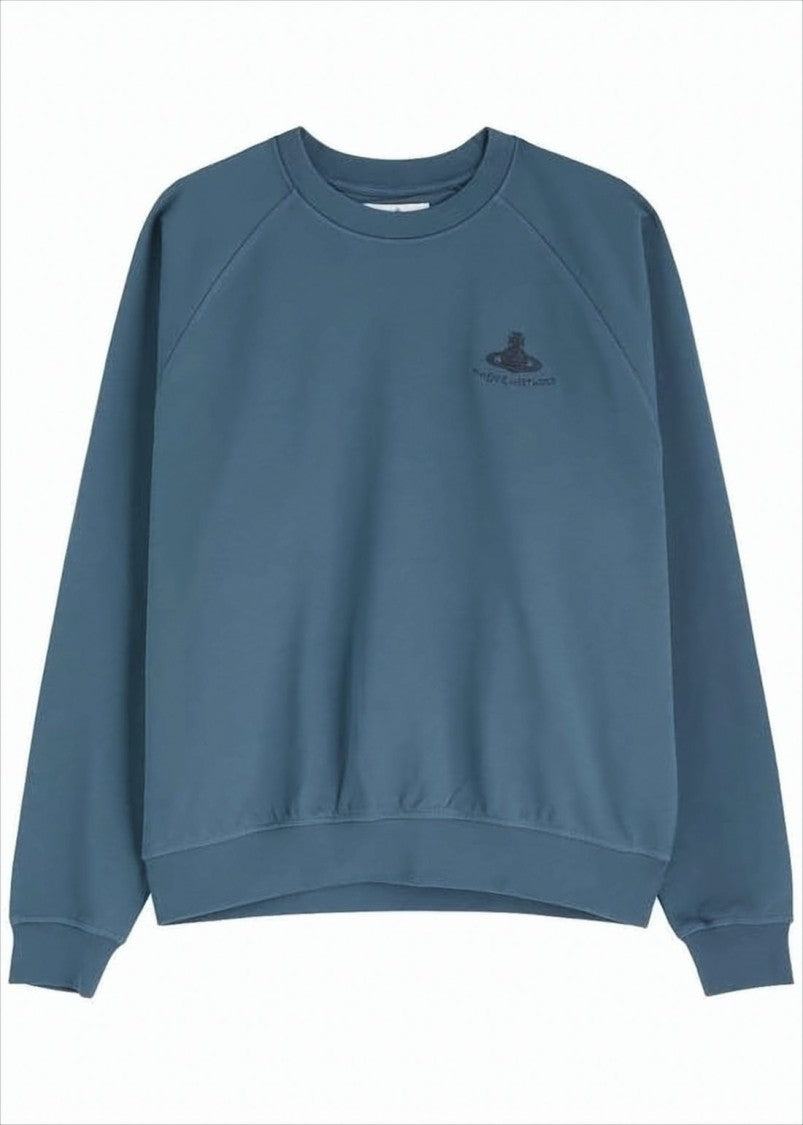 Vivienne Westwood Relaxed-Fit Long-Sleeved Sweatshirt With Ribbed Cuffs