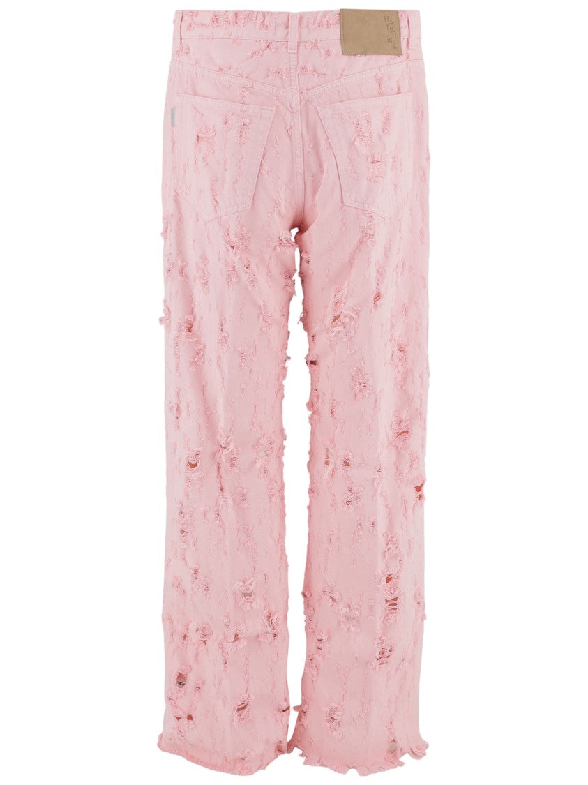 Haikure Bonnie Bull Destroy Cotton Jeans