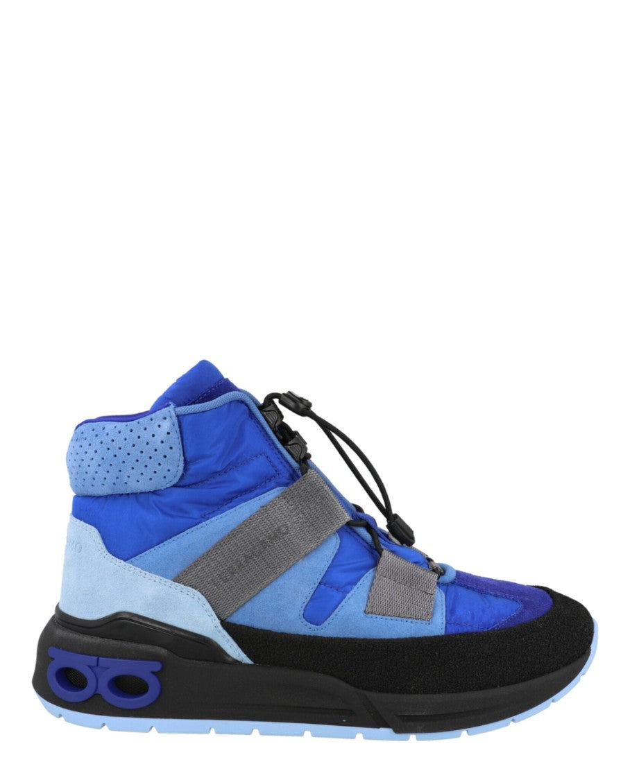 Ferragamo Leonida High-Top Sneakers