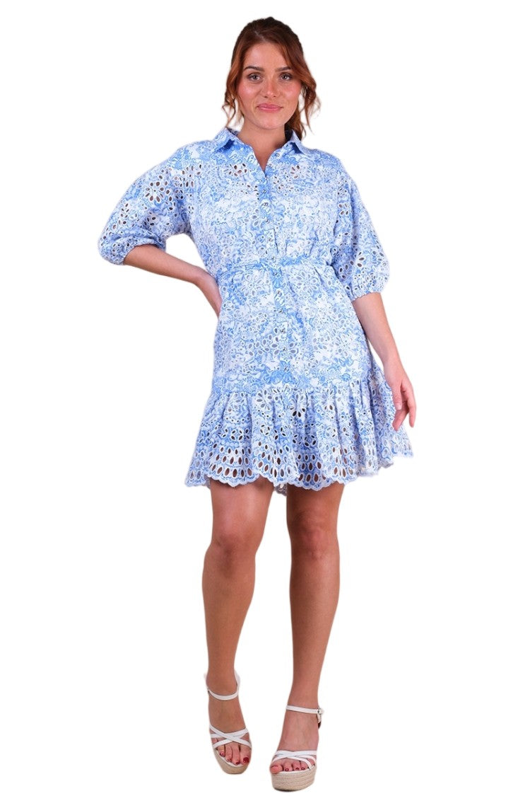 Miss June Short Dress Violeta