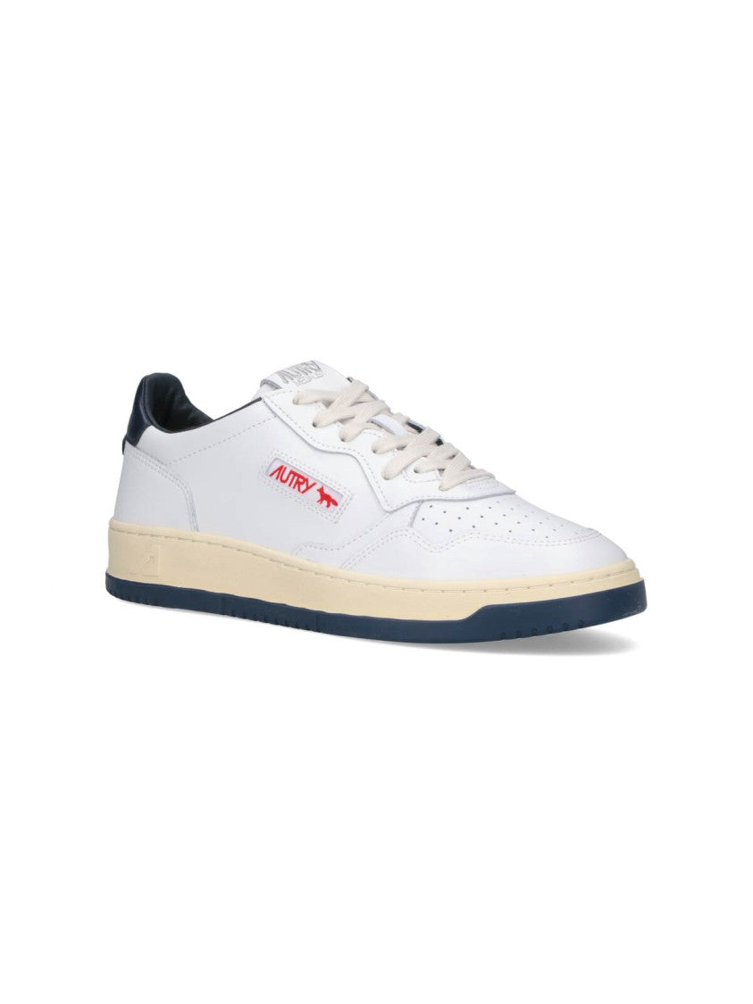 Autry "Medialist" Sneakers In White Leather