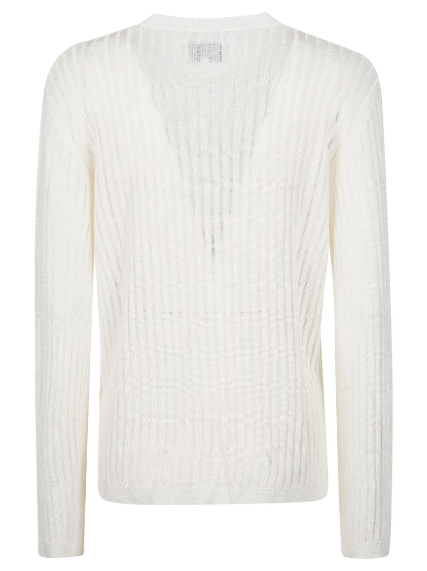 Loulou De Saison Hedora Loose Fit Ribbed Sweater