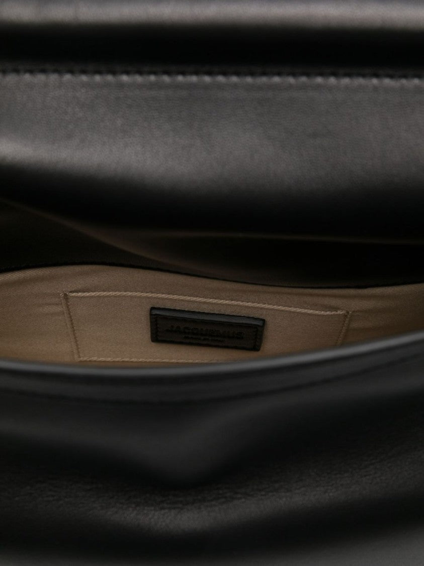 Jacquemus Structured Rectangular Black Bag