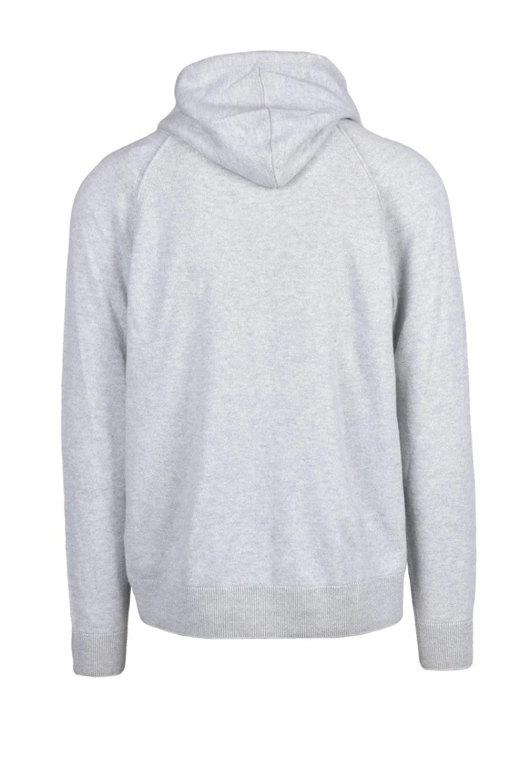 Eleventy Zip Sweatshirt Cashmere - Grey