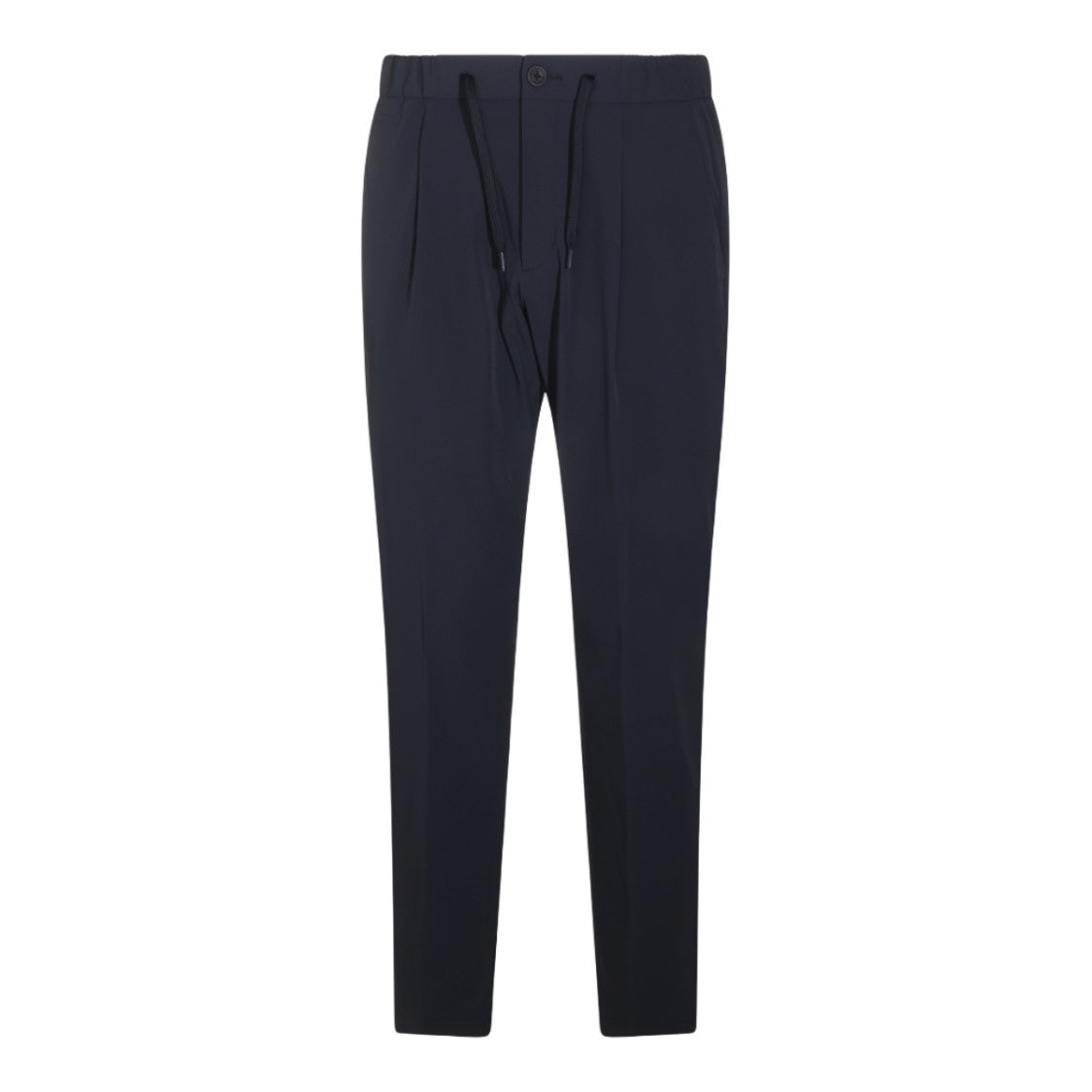 Herno Slim Tapered Structured Straight-Leg Pants