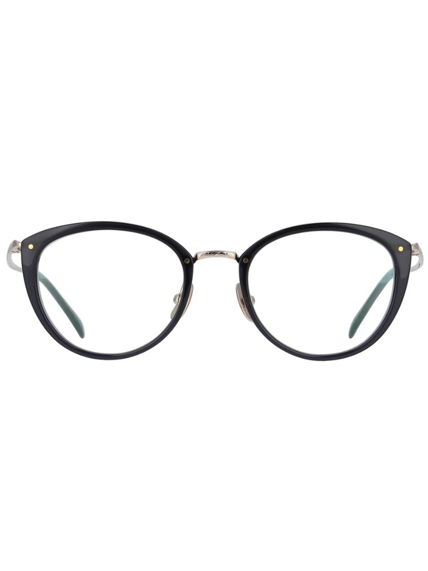 Yellows Plus Black Loraine Acetate Cat-Eye Frames