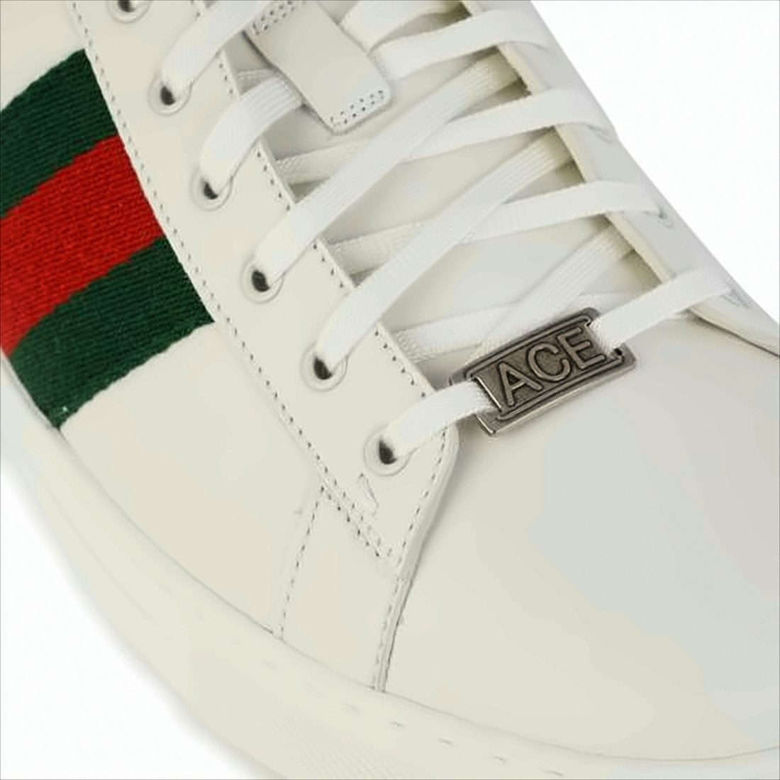 Gucci Low-Top Sneakers With Striped Fabric Detailing