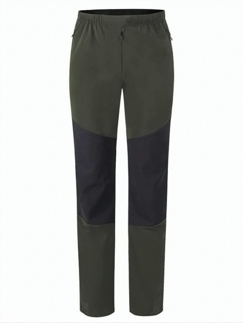 Montura Two-Tone Straight Fit Montura Pants With Zippered Pockets