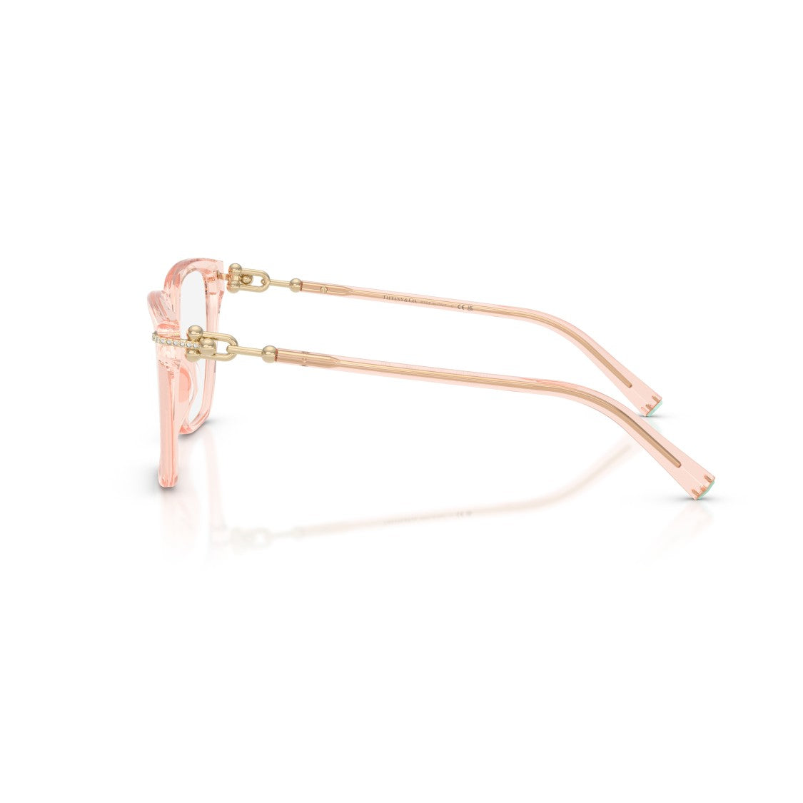 Tiffany & Co. 0Tf2290bu Translucent Soft Pink Acetate Eyeglasses