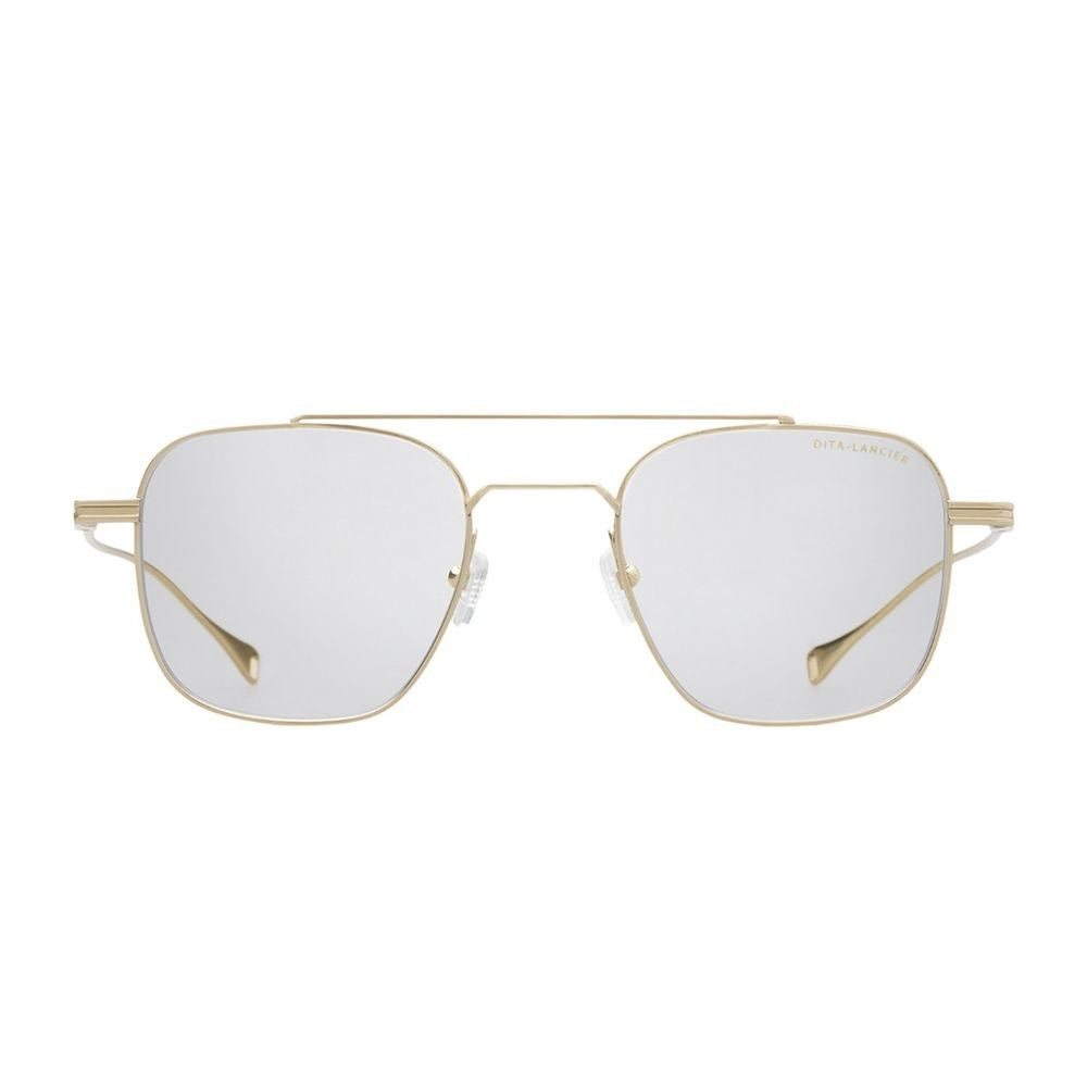 Dita Lancier Lsa 118 Gold Titanium Square Sunglasses