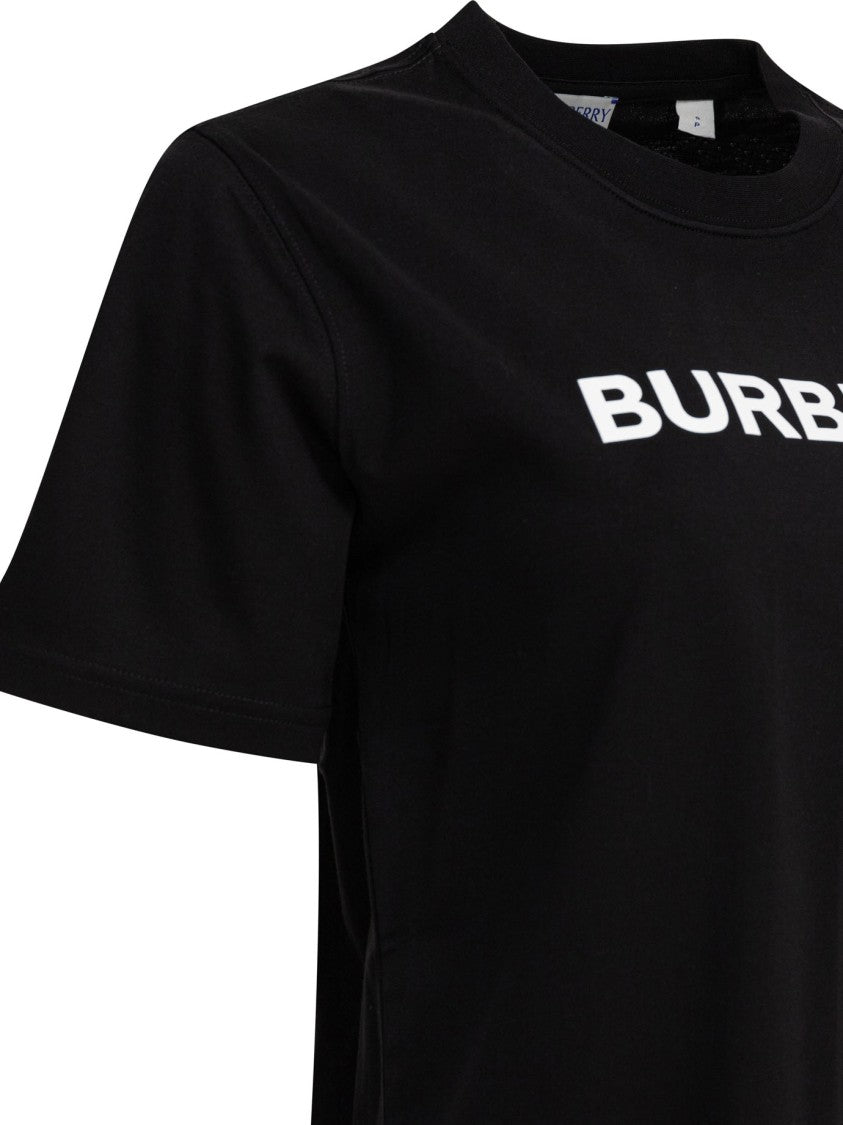 Burberry Crew-Neck T-Shirt With Iconic Logo Detail